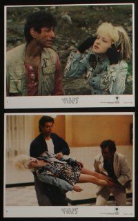 4e159 VIBES 8 8x10 mini LCs '88 great portraits of Cyndi Lauper & Jeff Goldblum, feel the vibes!
