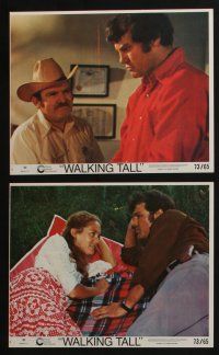 4e175 WALKING TALL 8 8x10 mini LCs '73 cool images of Joe Don Baker as Buford Pusser, classic!