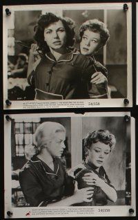 4e336 WEAK & THE WICKED 13 8x10 stills '54 Glynis Johns & sexiest bad girl Diana Dors!