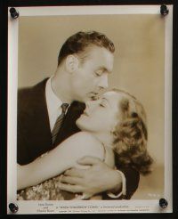 4e736 WHEN TOMORROW COMES 5 8x10 stills '39 Irene Dunne, Charles Boyer, romantic love triangle!