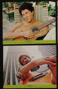 4e194 WHO IS HARRY KELLERMAN 8 8x10 mini LCs '71 great images of Dustin Hoffman with guitar!