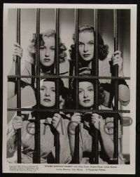 4e998 WOMEN WITHOUT NAMES 2 8x10 stills '40 images of Ellen Drew & her fellow female convicts!