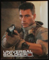 4e143 UNIVERSAL SOLDIER 8 color English FOH LCs '92 Jean-Claude Van Damme, Dolph Lundgren, Walker!