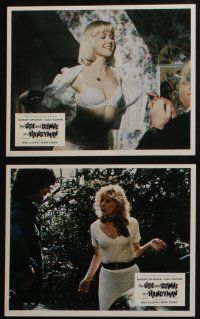4e148 UPS & DOWNS OF A HANDYMAN 8 color English FOH LCs '76 Barry Stokes, great sexy images!