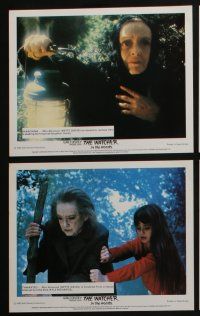 4e184 WATCHER IN THE WOODS 8 color English FOH LCs '80 Disney horror, a masterpiece of suspense!