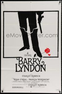 4f075 BARRY LYNDON awards 1sh '75 Stanley Kubrick, Ryan O'Neal, great art by Joineau Bourduge!