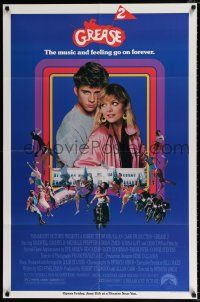 4f324 GREASE 2 advance 1sh '82 Michelle Pfeiffer in her first starring role, Maxwell Caulfield