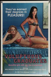 4f948 VOLUPTUOUS GRADUATES 1sh '80s they've earned their degrees in PLEASURE!