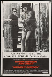 4g213 MIDNIGHT COWBOY Aust 1sh '69 Dustin Hoffman, Jon Voight, John Schlesinger classic!
