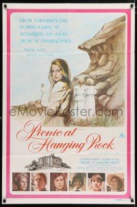 4g227 PICNIC AT HANGING ROCK Aust 1sh '75 Peter Weir classic about vanishing schoolgirls!