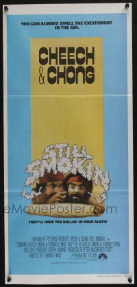 4g949 STILL SMOKIN' Aust daybill '83 Cheech & Chong will have you rollin' in your seats, drugs!