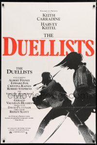 4g024 DUELLISTS English 1sh '77 Ridley Scott, Keith Carradine, Harvey Keitel, cool fencing image!