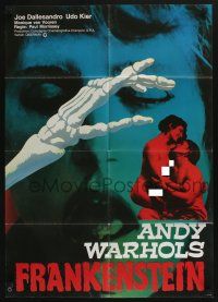 4g531 ANDY WARHOL'S FRANKENSTEIN German '74 Joe Dallessandro, directed by Paul Morrissey!
