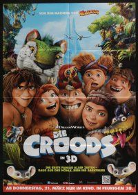 4g553 CROODS advance German '13 cool image from CG prehistoric adventure comedy!
