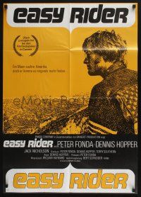 4g561 EASY RIDER German R70s Peter Fonda, motorcycle biker classic directed by Dennis Hopper!