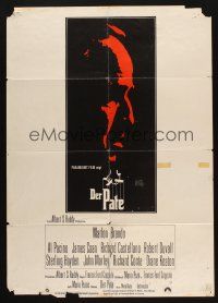 4g574 GODFATHER German '72 Marlon Brando in Francis Ford Coppola crime classic!