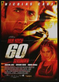4g577 GONE IN 60 SECONDS advance German '00 car thieves Nicolas Cage & Angelina Jolie!