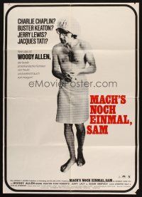 4g626 PLAY IT AGAIN, SAM German '72 Diane Keaton, Jerry Lacy as Bogart, wacky Woody Allen