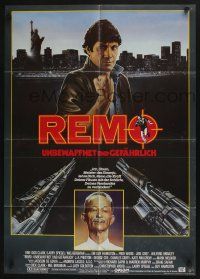 4g634 REMO WILLIAMS THE ADVENTURE BEGINS German '85 Fred Ward, directed by Guy Hamilton, different