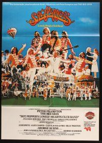 4g641 SGT. PEPPER'S LONELY HEARTS CLUB BAND German '78 The Beatles, Bee Gees, wacky George Burns!