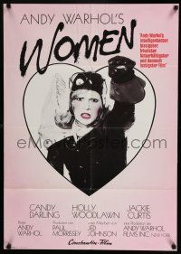 4g663 WOMEN IN REVOLT German '73 Andy Warhol, Candy Darling, transvestite drag queens!