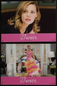 4g368 27 DRESSES 7 French LCs '08 pretty Katherine Heigl, James Mardsen, totally different images!