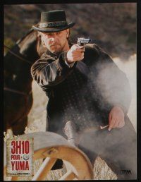 4g322 3:10 TO YUMA 8 French LCs '07 cowboys Russell Crowe & Christian Bale, Peter Fonda!