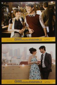4g376 500 DAYS OF SUMMER 6 French LCs '09 Joseph Gordon-Levitt, sexy Zooey Deschanel!
