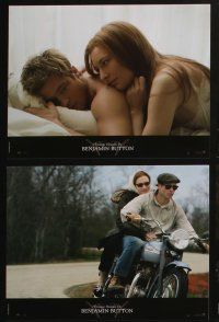 4g335 CURIOUS CASE OF BENJAMIN BUTTON 8 French LCs '08 Brad Pitt & Cate Blanchett