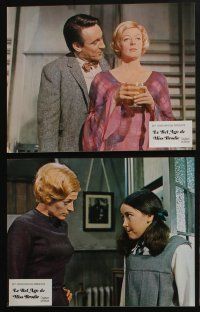 4g253 PRIME OF MISS JEAN BRODIE 18 French LCs '69 Maggie Smith, Pamela Franklin, Robert Stephens!