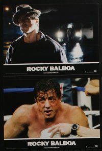 4g392 ROCKY BALBOA 6 French LCs '07 boxing sequel, director & star Sylvester Stallone!