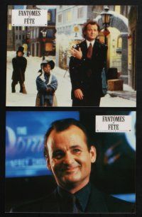 4g289 SCROOGED 12 French LCs '88 great images of Bill Murray, Karen Allen, Carol Kane!