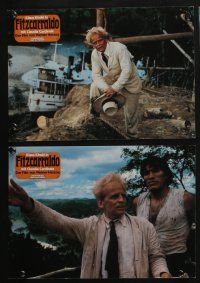 4g673 FITZCARRALDO 12 German LCs '82 Claudia Cardinale, Klaus Kinski, Werner Herzog directed!