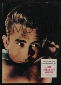 4g699 REBEL WITHOUT A CAUSE 3 German LCs R70s Nicholas Ray, different images of James Dean!