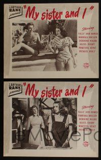 4g150 MY SISTER & I 8 Canadian LCs '48 gorgeous Salley Ann Howes and Hazel Court, Martita Hunt!