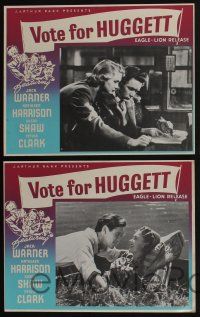 4g161 VOTE FOR HUGGETT 8 Canadian LCs '49 Jack Warner in the title role, sexy Susan Shaw!