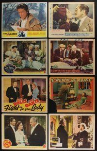 4h027 LOT OF 14 LOBBY CARDS '30s-60s great scenes from a variety of different movies!