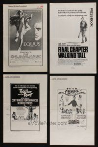 4h071 LOT OF 28 UNCUT UNITED ARTISTS PRESSBOOKS '60s-80s advertising from a variety of movies!