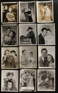 4h113 LOT OF 42 8x10 STILLS '30s-40s cool portraits & scenes from a variety of different movies!