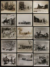 4h120 LOT OF 27 8x10 WESTERN STILLS '30s-40s great scenes with cowboy heroes saving the day!