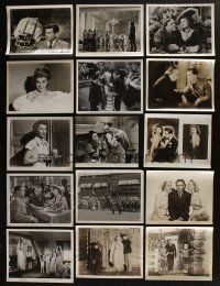 4h122 LOT OF 26 8x10 STILLS '30s-40s cool portraits scenes from a variety of different movies!