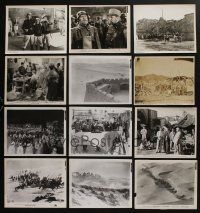 4h130 LOT OF 16 8x10 ADVENTURE AND WAR STILLS '30s-40s cool scenes of battlefields & more!