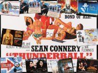 4h147 LOT OF 12 UNFOLDED REPRO POSTERS '80s-90s Thunderball, You Only Live Twice & more!