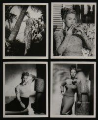 4h142 LOT OF 4 4X5 ANDREA KING STILLS '40s great full-length & c/u portraits of the sexy actress!