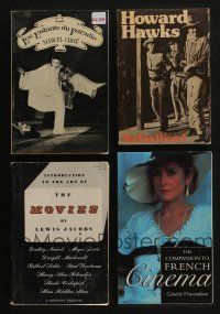 4h099 LOT OF 4 SOFTCOVER FILM BOOKS '60s-90s Marcel Carne, Howard Hawks & more!