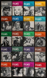 4h086 LOT OF 20 FILMS IN REVIEW 1976-77 MAGAZINES '70s filled with great movie info & images!