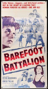 4j299 BAREFOOT BATTALION 3sh '56 Greek thieves, beggars & dirty-faced urchins as heroes!