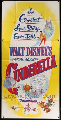 4j349 CINDERELLA 3sh R57 Walt Disney classic romantic musical fantasy cartoon!