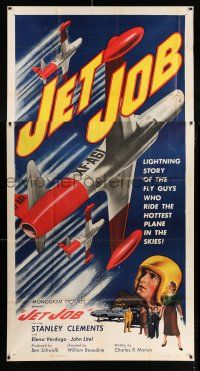 4j498 JET JOB 3sh '52 lightning story of the fly guys who ride the hottest plane in the skies!