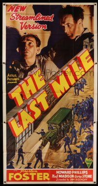 4j520 LAST MILE 3sh R47 escaped criminal Preston Foster, cool art of cops on a manhunt!